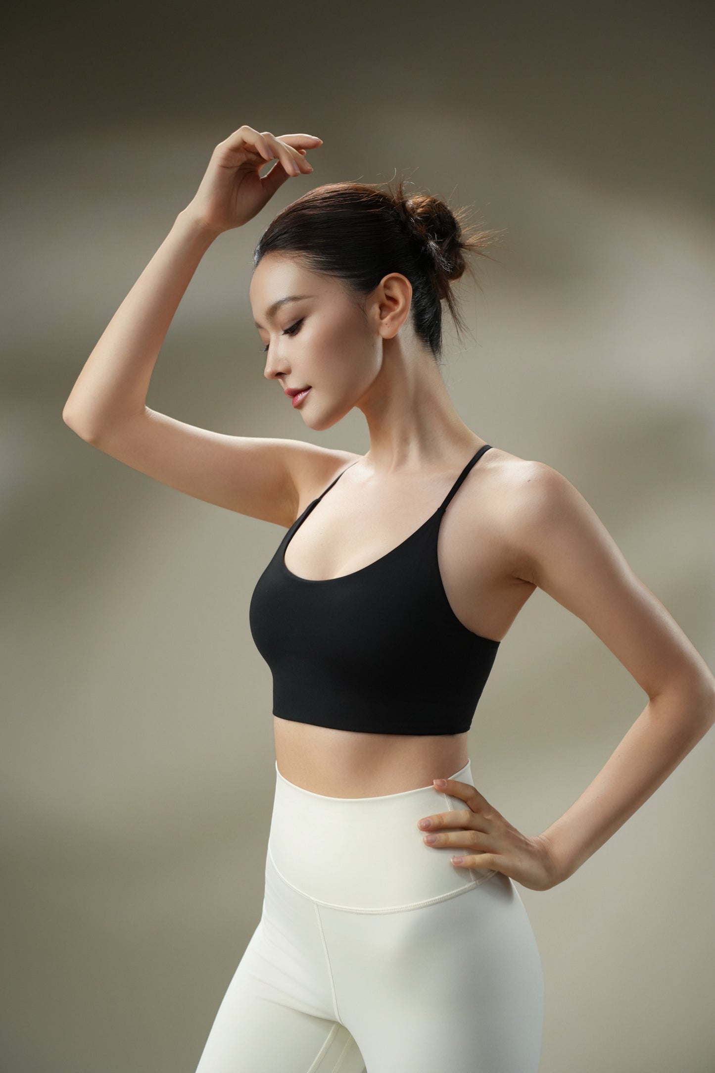 DY 幼肩帶聚攏運動內衣 Spaghetti strap push up bra top