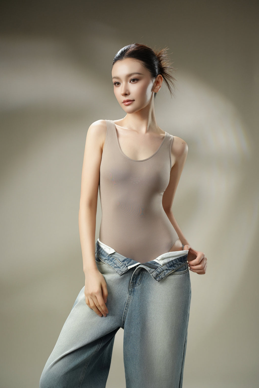 DY 背心款連身衣 Tank top  bodysuit