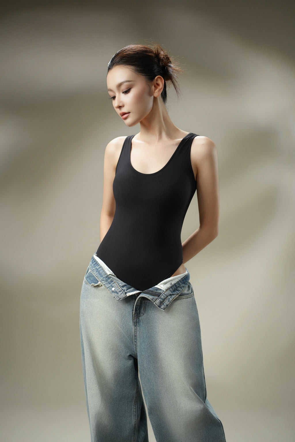 DY 背心款連身衣 Tank top  bodysuit