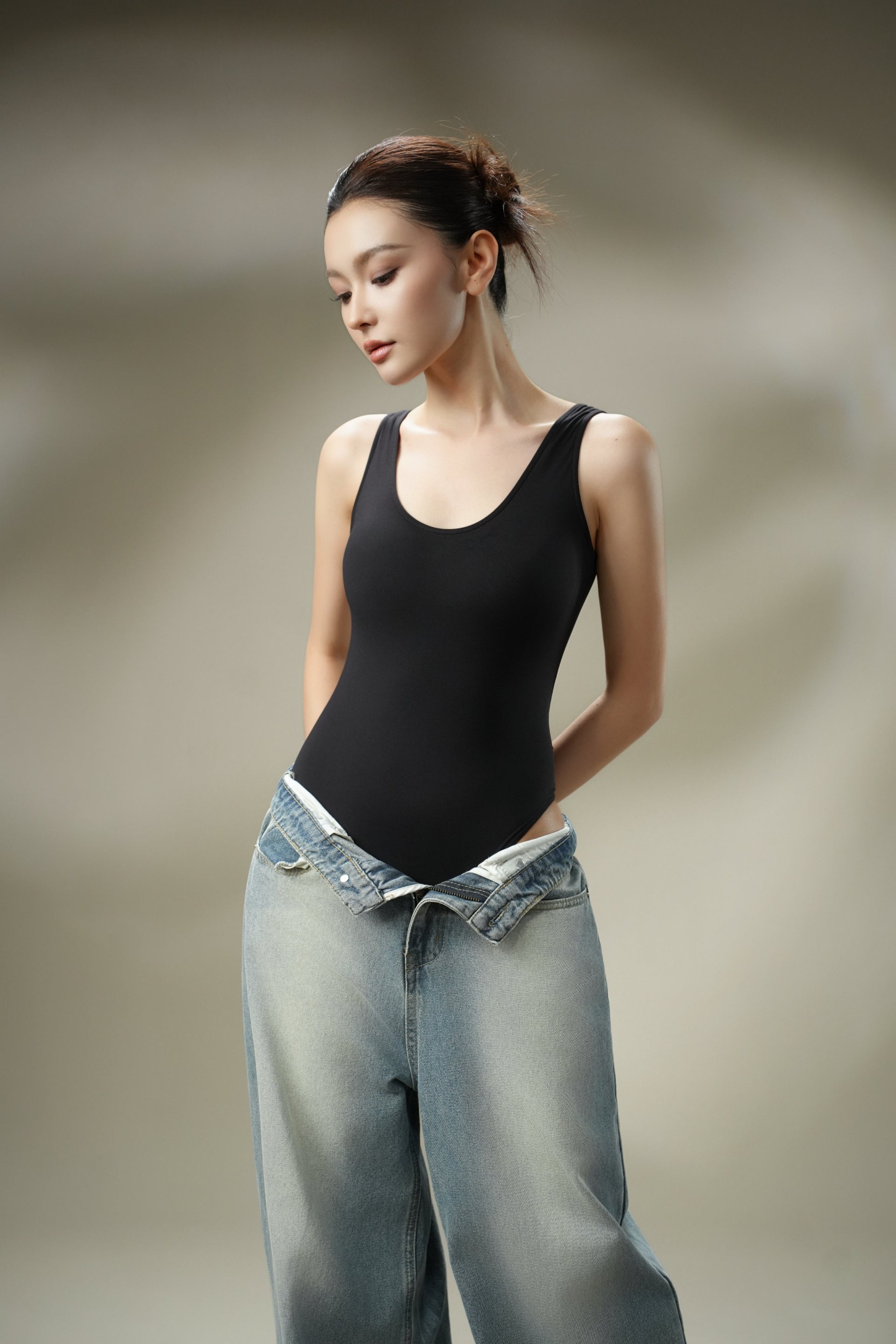 DY 背心款連身衣 Tank top  bodysuit