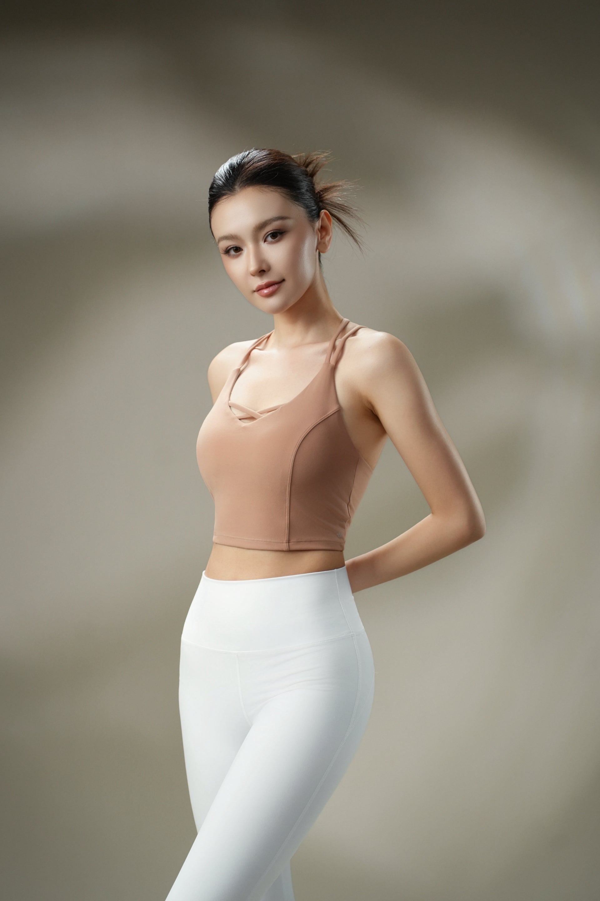 DY 細帶交叉鏤空美背