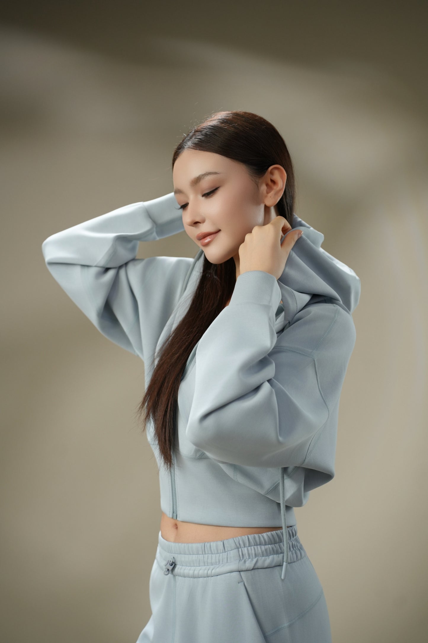 DY防UV超舒適莫代爾帶帽防曬外套