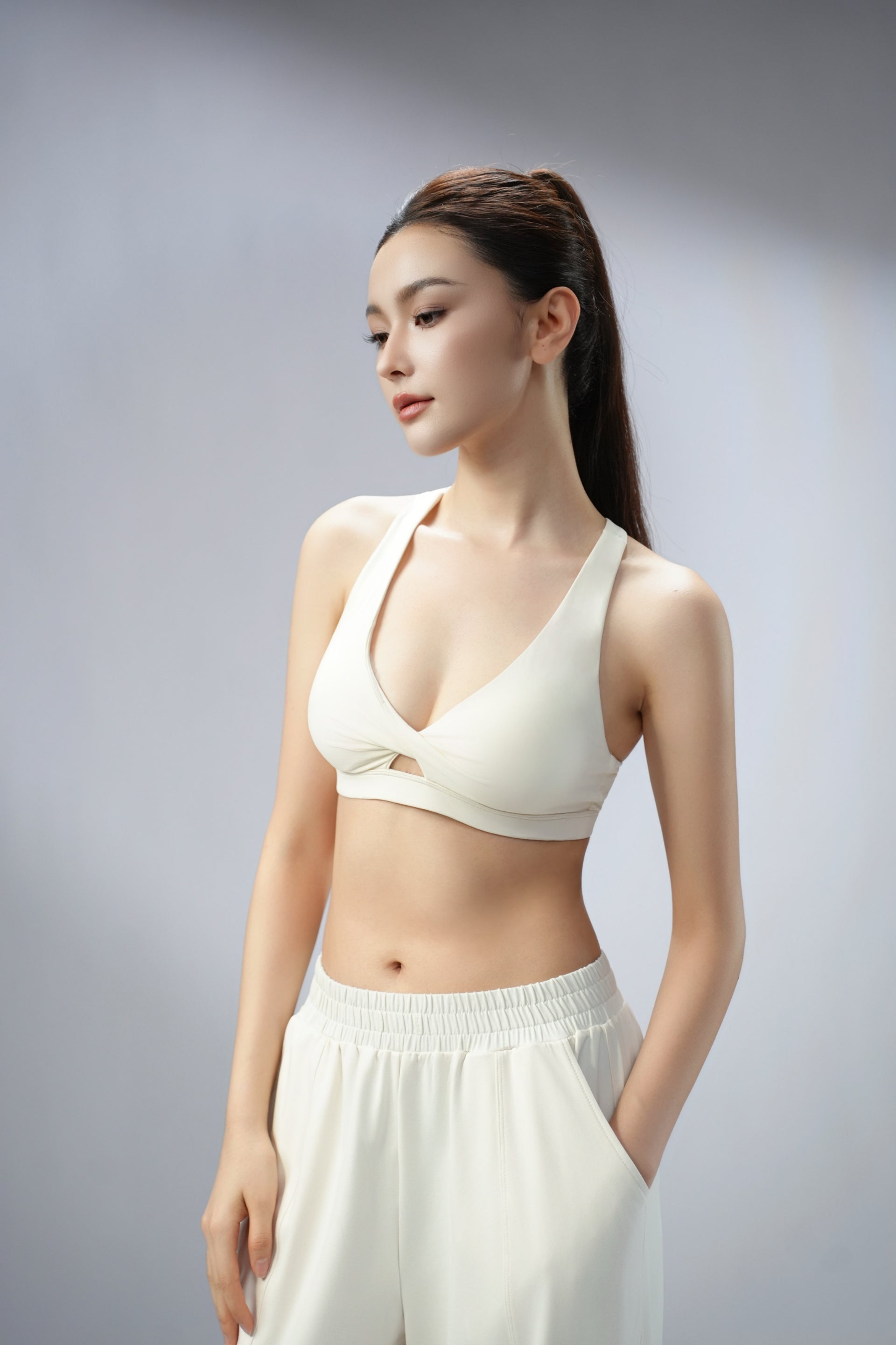 DY 小胸聚攏鏤空Y字背運動內衣