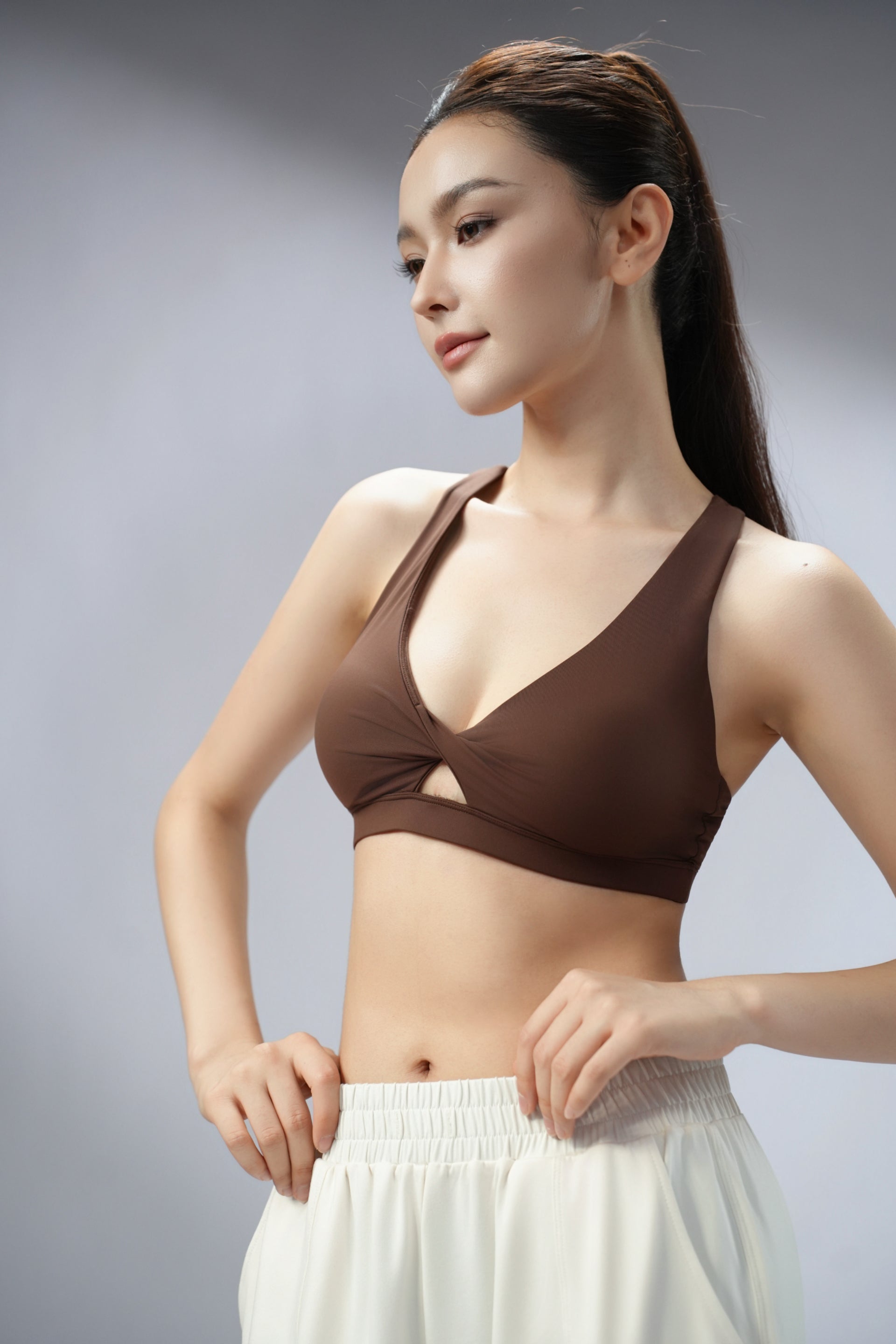 DY 小胸聚攏鏤空Y字背運動內衣