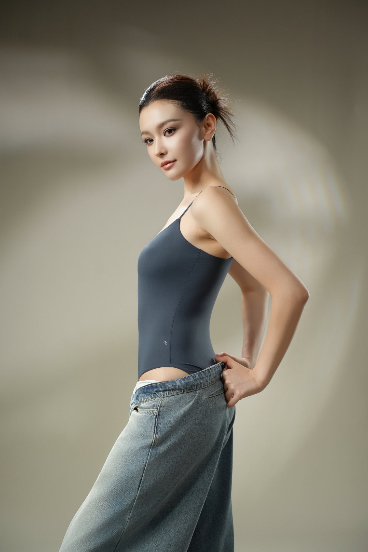 DY 性感美式吊帶連體衣