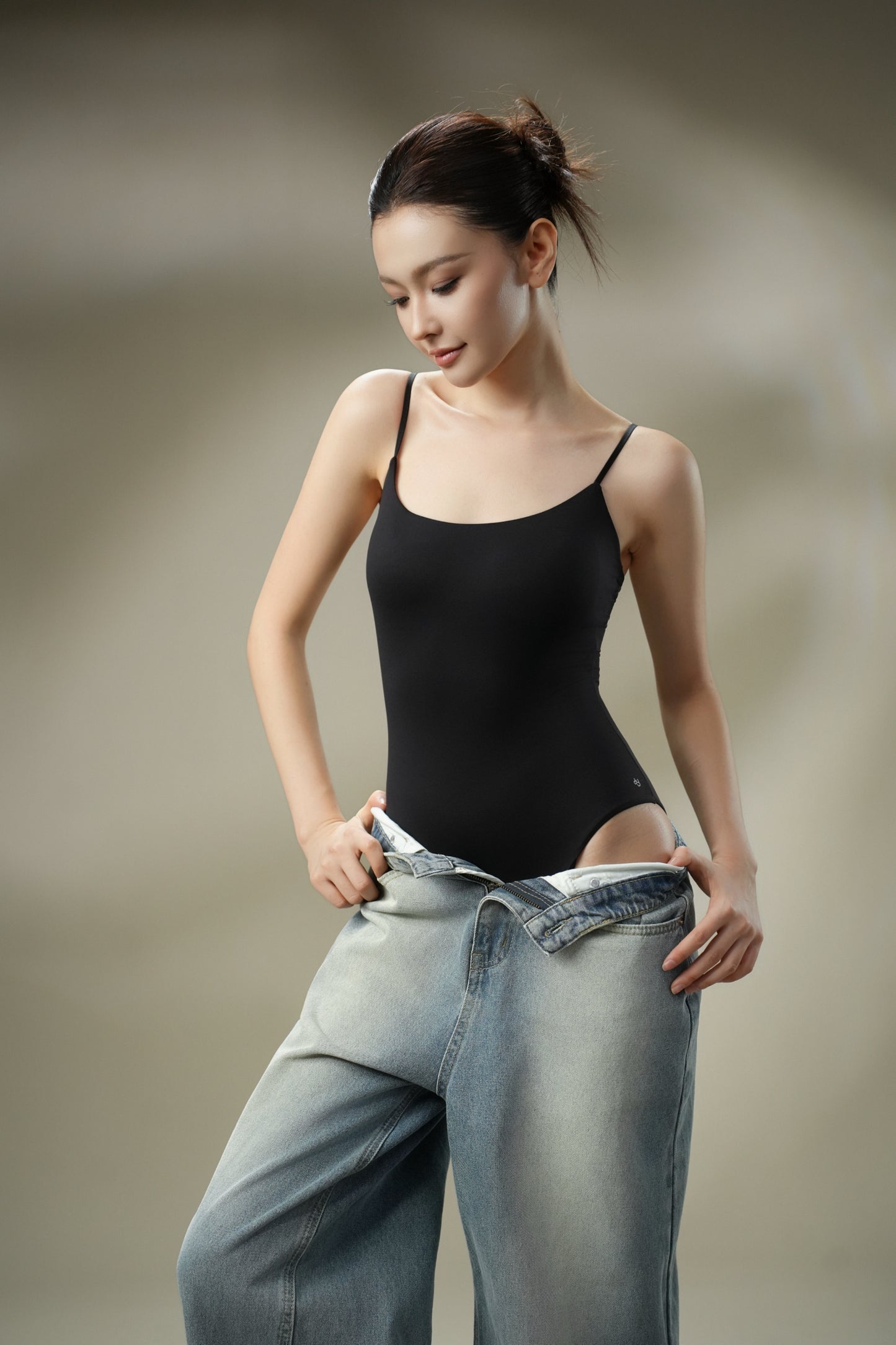 DY 性感美式吊帶連體衣