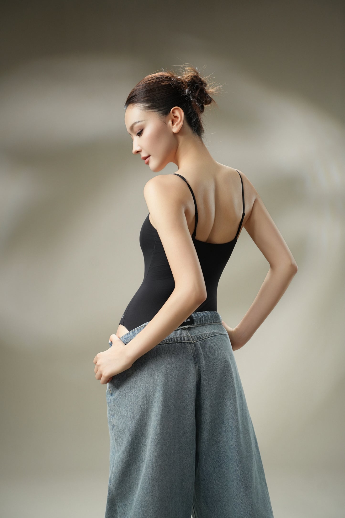 DY 性感美式吊帶連體衣