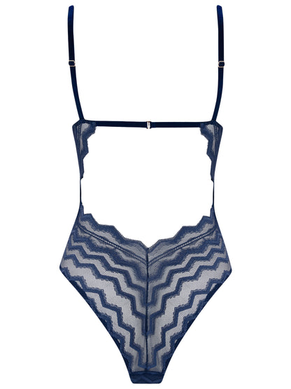 COCO DE MER Margot Bodysuit Navy