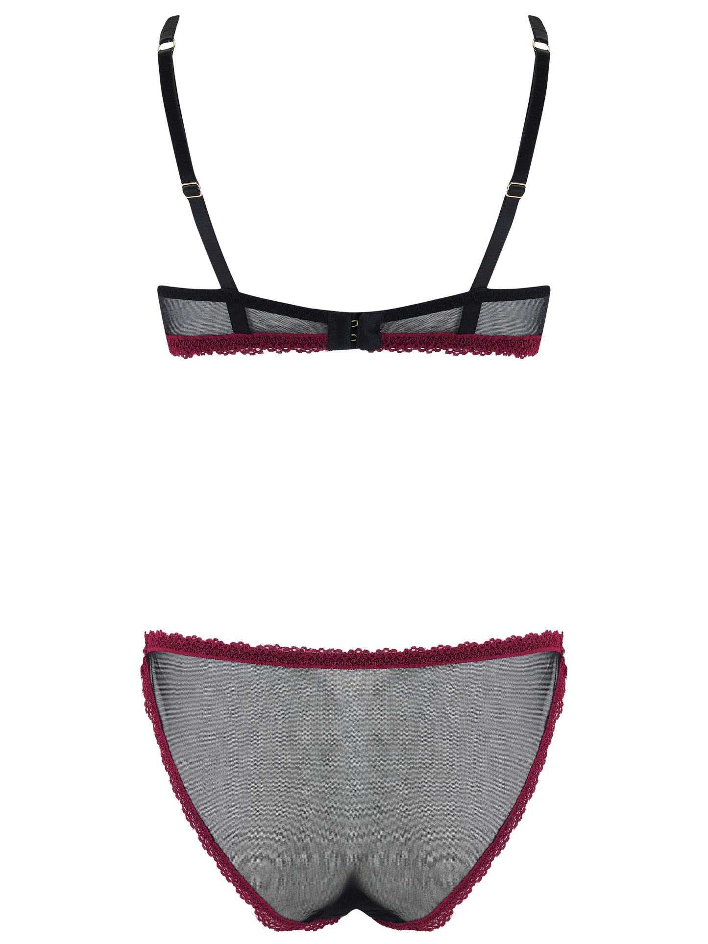 COCO DE MER Maya plunge bra & Bikini Brief